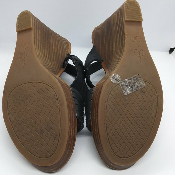 Jessica Simpson Platform Wedge Heels size 10 - Picture 5 of 8
